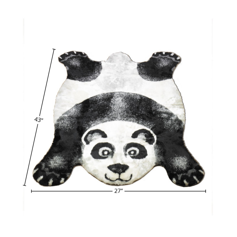 Panda Playmat, Novelty 2'3" x 3'8"