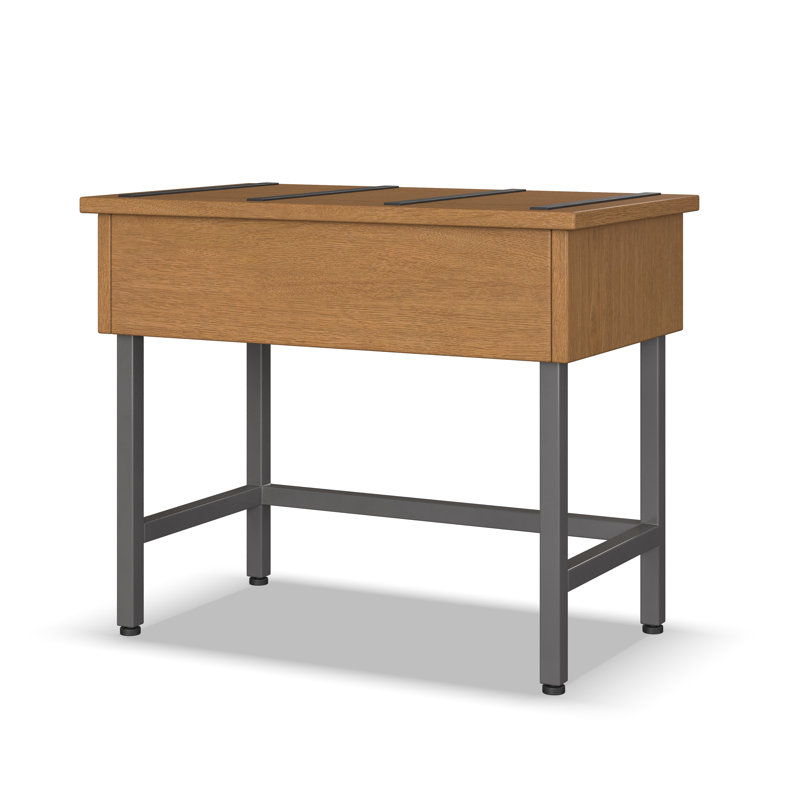 Luggage Bench, Solar Oak