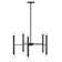 Jamir 10 - Light Dimmable Sputnik Modern Linear Chandelier