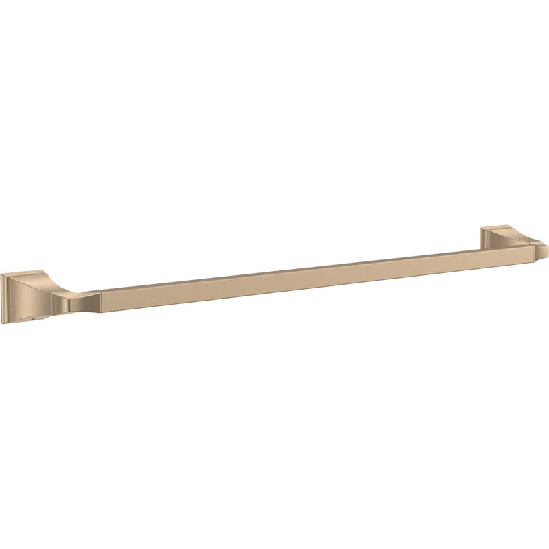 Dryden Wall Mounted Towel Bar, Champagne Bronze, 25.75"