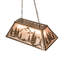 Luminaire suspendu linéaire pour table de billard 6 lumières Old Forge-124967250