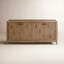 Glenview 4 Door Sideboard-Weathered Oak