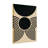 Fashion Black And Gold Geometric Abstract Design-1721879621