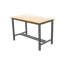 Tribeca Outdoor 5 - Piece Teak Aluminum Counter Height Narrow Bar Set-341673256-341673259-341673260