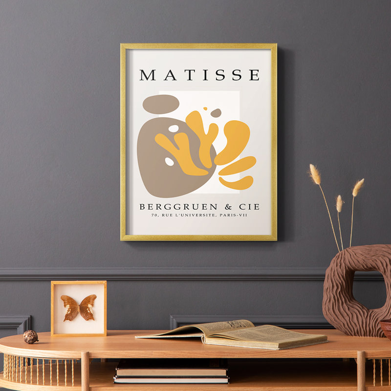 Matisse CXL Framed Print - Solid Wood
