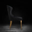 Chaise d'appoint en velours Darihanna-729937270