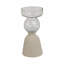  Vase cylindrique neutre ivoire Omix