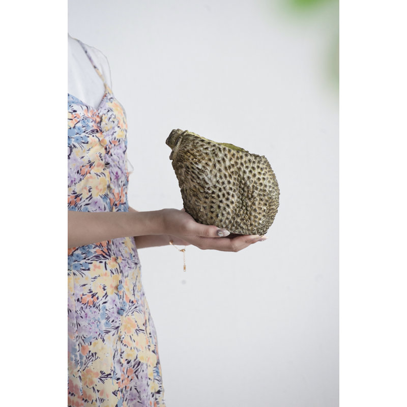 Pot à fleurs 100% ciment Uhrichsville, H 5,9 po x l 6,5 po x P 5,7 po