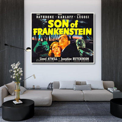 Alcott Hill® Hollywood Photo Archive Gallery Wrapped Canvas Art Titled: Son of Frankenstein