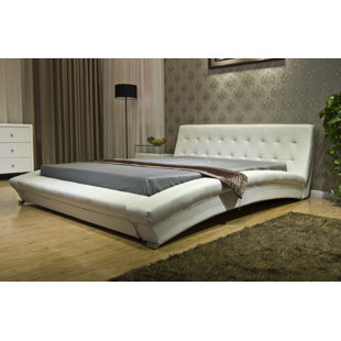 Lit plateforme tapissier