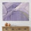 Mauve et gris liquide Art Waves - impression d'art moderne sur toile
