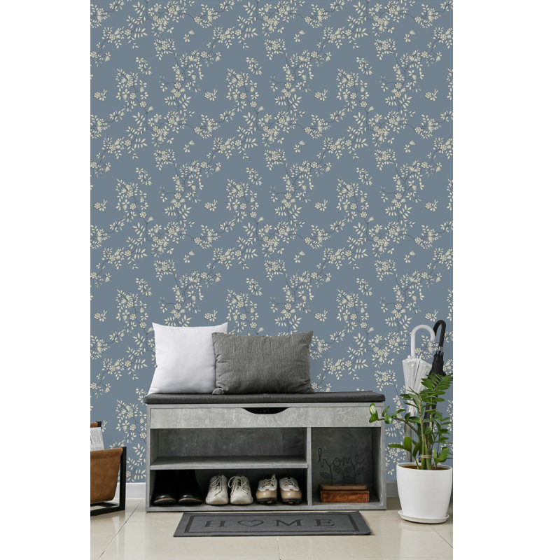 Peel & Stick Vinyl Floral, 2.08' W x 10.42' L
