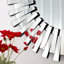 Axentie Round Wall Accent Mirror Hallway Sunburst Mirror-1631029634