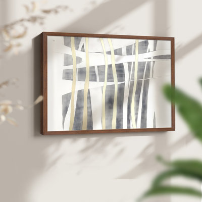 Série abstraite - Lxxxxi - Reproduction encadrée - Restickable