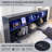 Bed Frame with Storage Headboard, LED Lights/Storage Headboard Charging Station, Modern 4-Drawers with Fluted King Size Wood Platform Bed Frame-339848196-339848249