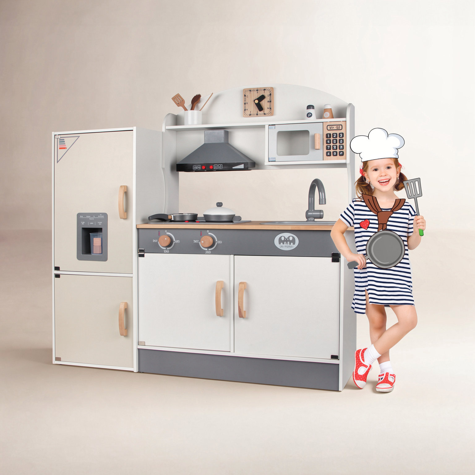 Wooden Play Play Kitchen Sets Set