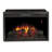 27'' W Black Electric Fireplace