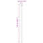 Fence Posts 12 Pcs Powder-Coated Steel-1753987495-1753982559