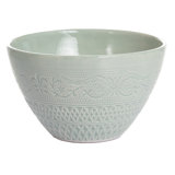 Vintage Inspired Ceramic Handmade Ceramic Cereal Bowl