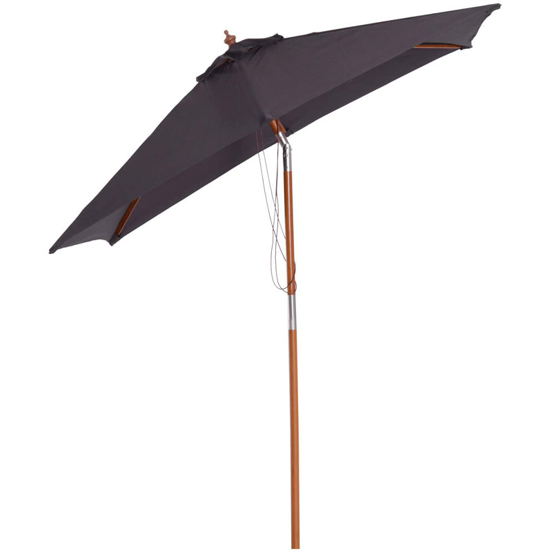 Cyr 2m x 1.5m Garden Parasol Umbrella, Green