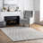 Kellee Hand Tufted Geometric Wool Gray Area Rug-1181687098