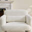 Fauteuil d'appoint en velours beige de 33,86 po de largeur avec coussin lombaire pour petits espaces (ensemble de 2)-1763515614