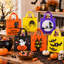 Paquet de 24 sacs d'Halloween non tissés avec poignées