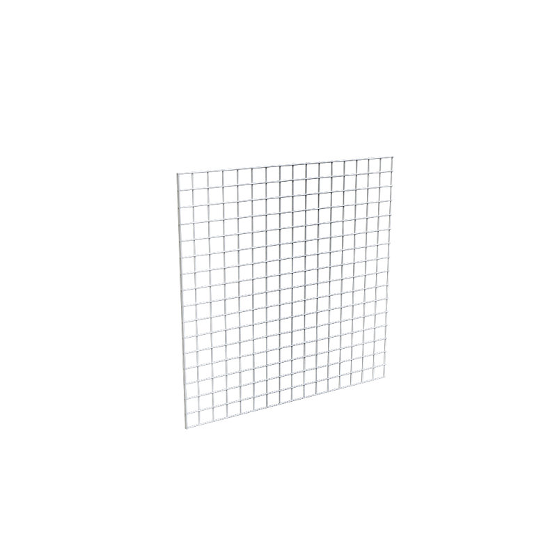 48" x 48" W Grid Panel, Chrome