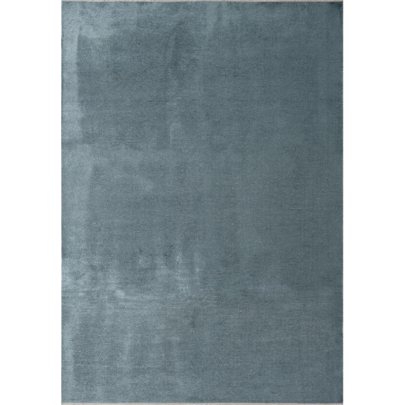 Minimalist Solid Color, Rectangle 6'7" x 8'3"