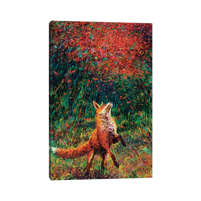 Fox Fire by Iris Scott - Wrapped Canvas Print, 101.6 cm H x 66.04 cm W x 1.91 cm D