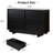 Modern 6 Drawers Dresser, 47.2" Wide Wood Dressers & Chests Of Drawers, Black-244900438