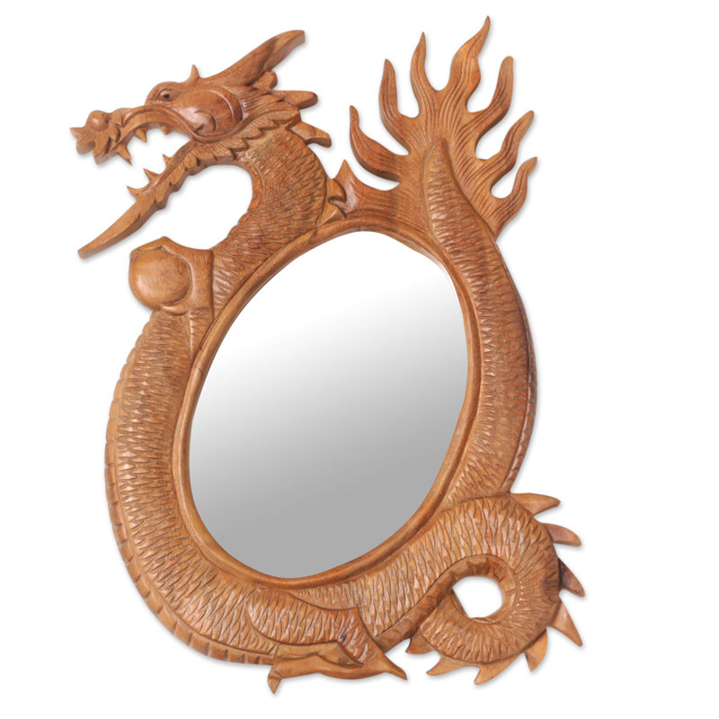 Wood Wall Mirror