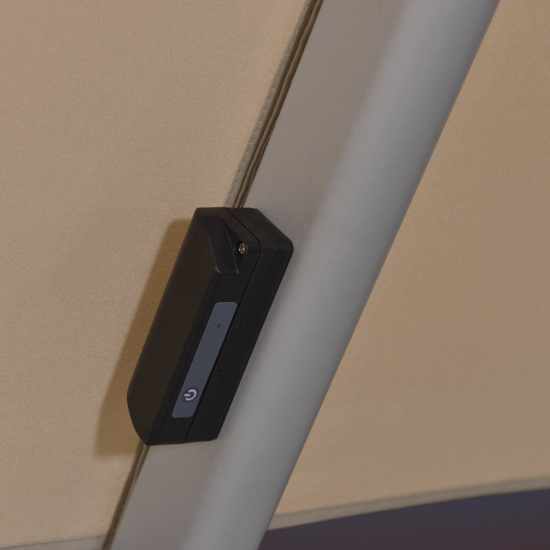 Cotter 3.4m Cantilever Parasol, Beige
