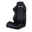 2 pièces Universal Racing Seats Stitch Leather