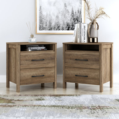  Allysyn 22.7" 2 Drawer Nightstand