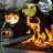 28In Outdoor Propane Fire Pit Table, 50000 Gas Fireplace With Lid & Lava Stone, Approved For Garden Deck Backyard Square Dinning Lid, Patio Courtyard Balcony