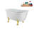 57.5'' x 29.5'' Soaking Acrylic Bathtub-83636132-83636134