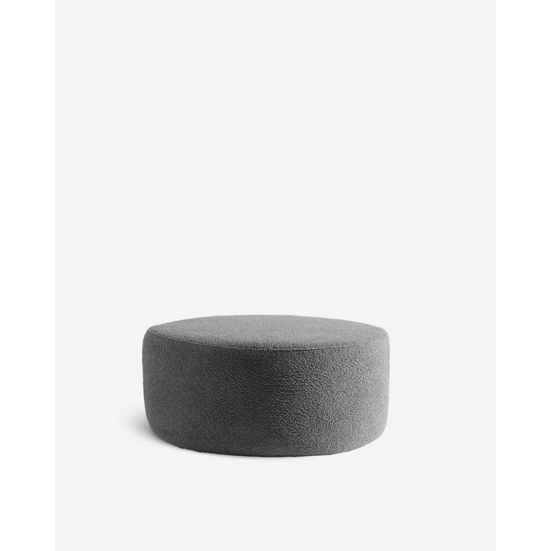 Outdoor Ottoman, Dark Gray