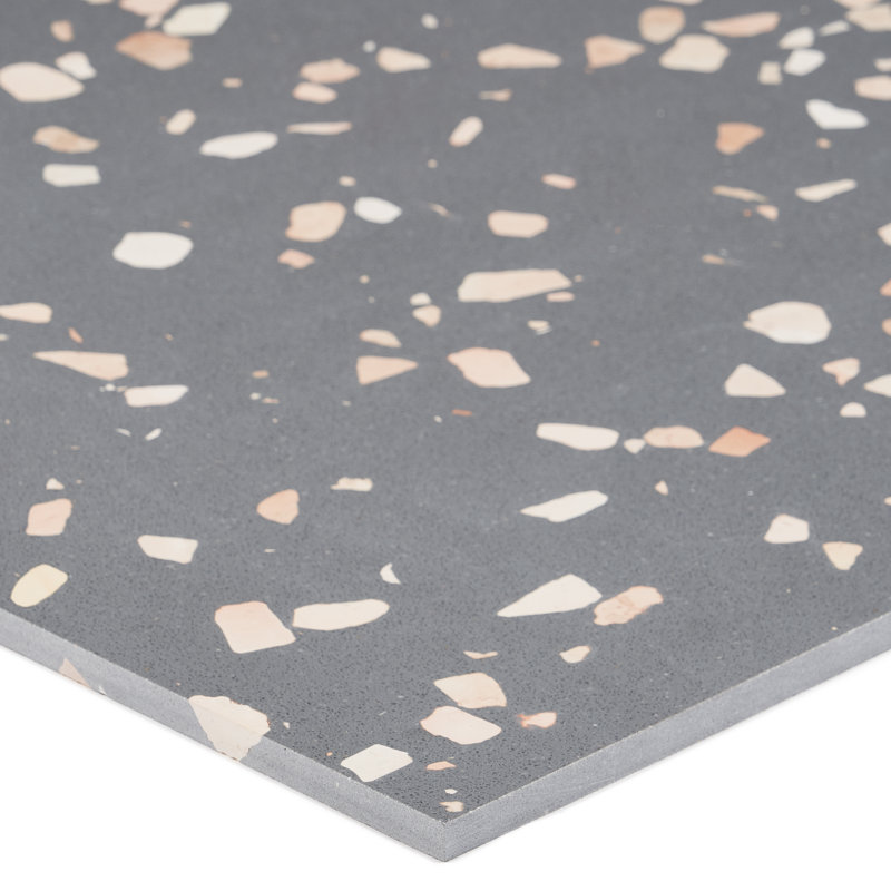 Brezza Terrazzo 23.62 in. x 23.62 in. Honed Terrazzo Floor and Wall Tile (3.87 Sq. Ft. / Each), Grande