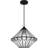 Olivier 1-Light Matte Black Pendant