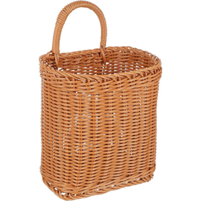 Panier suspendu tissé avec ustensiles de cuisine