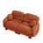 Chenille orange sélectionné