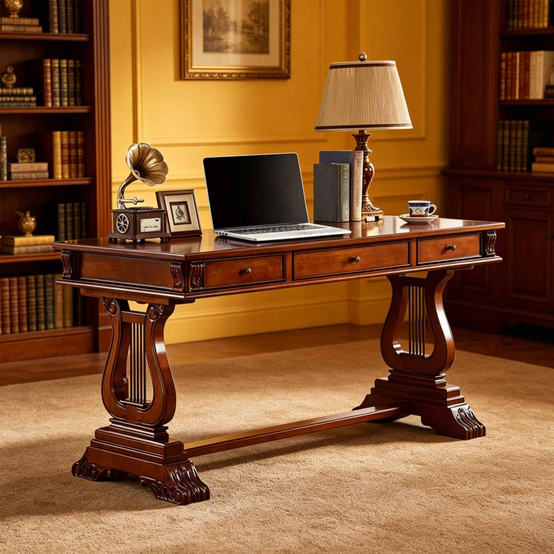 Bureau luxueux et exquis de style européen