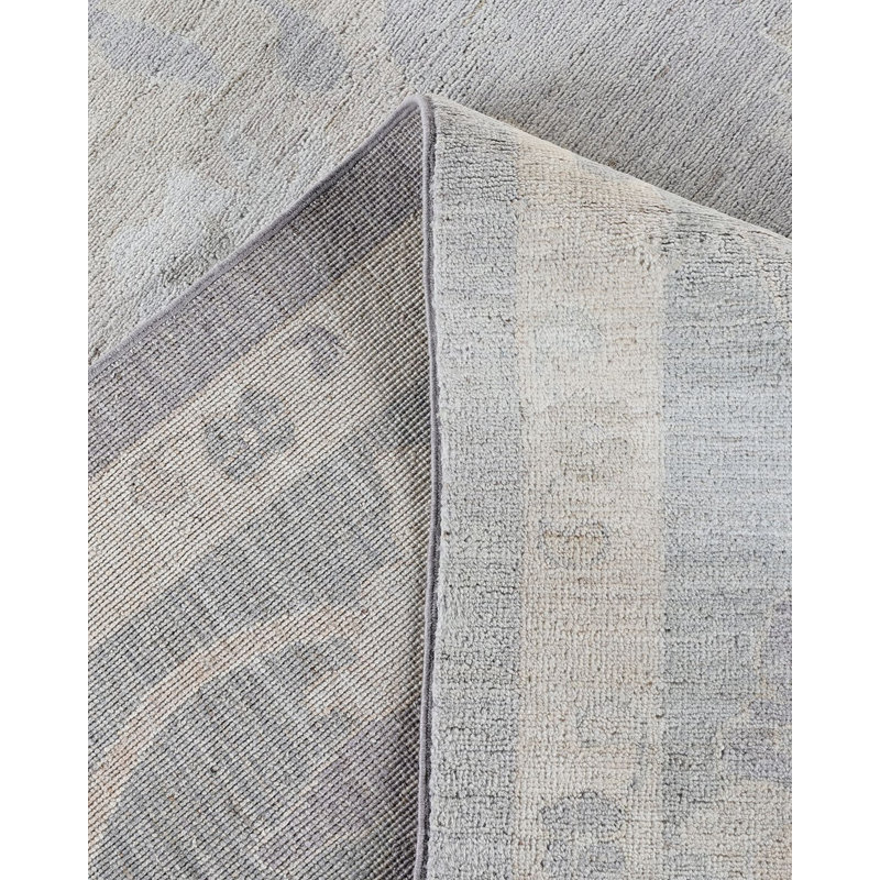 Floral One-of-a-Kind 9' 0" X 11' 9" Hand Knotted Area Rug