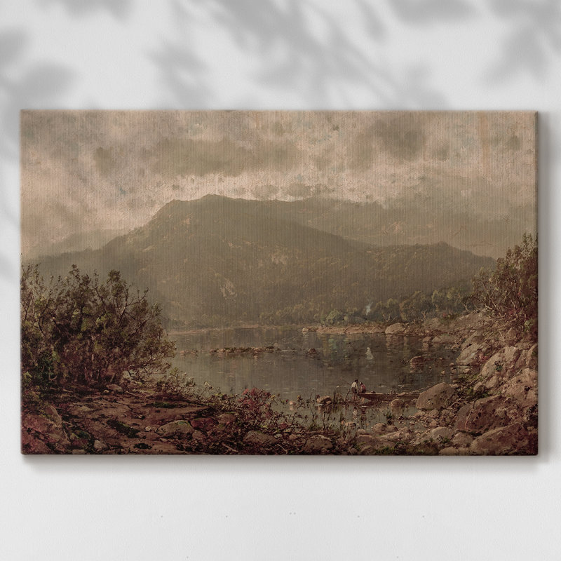 Paysages rétro-DC XXVII - Cavas enveloppés de galerie, 32 x 48