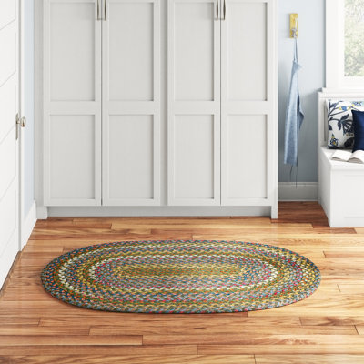 Orval Geometric Handmade Braided Area Rug