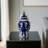 Patterned Eclectic Temple Jar with Lid-821395134