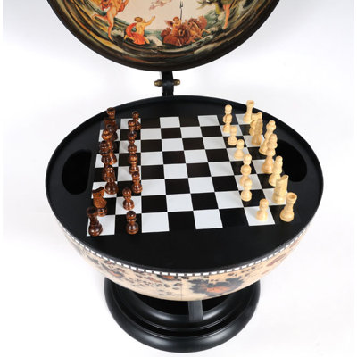 Manufactured Wood Tabletop Globe