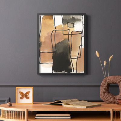 Retro Vibe II Framed Print - Solid Wood