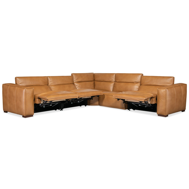 Fresco 5 seat sectional 3-PWR